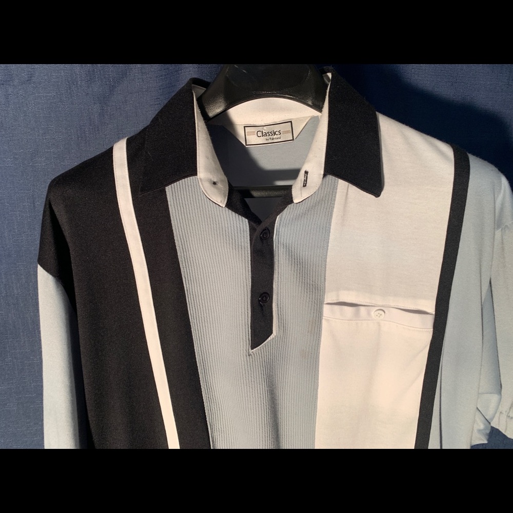 Vintage Collared Half Button Up. - image 4